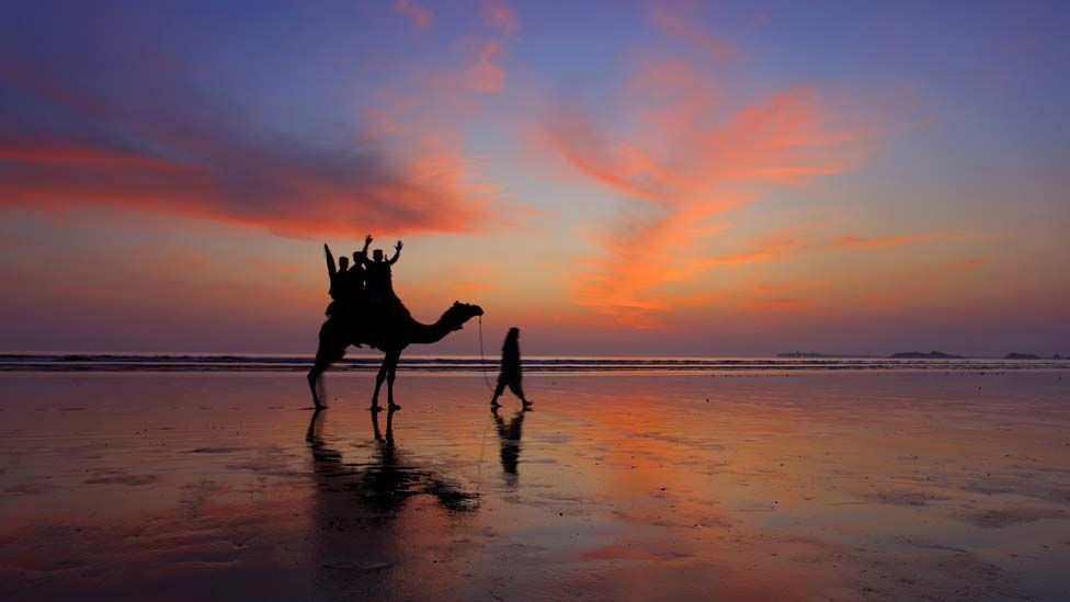 In this picture – Clifton Beach, Karachi – TrulyPakistan - An Ultimate Guide to Pakistan’s Best Beaches