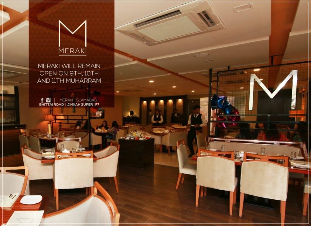 In the picture: Meraki in Islamabad – TrulyPakistan – Top 5 Restaurants in Islamabad that are Worth a Visit