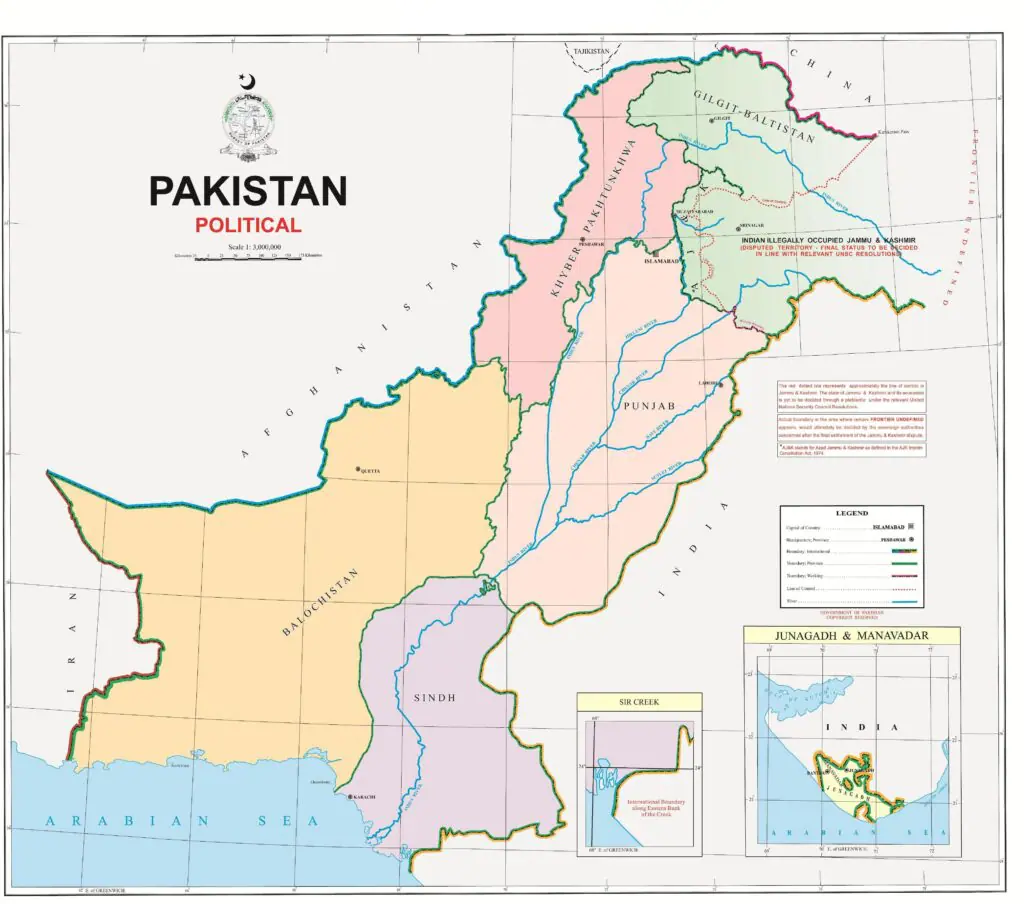 About Pakistan | pakistan map