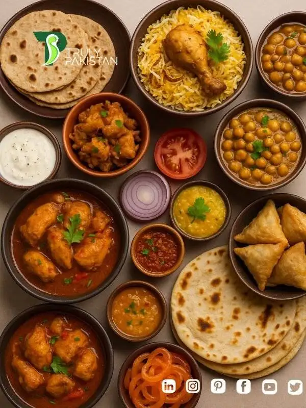 Pakistani food calories chart