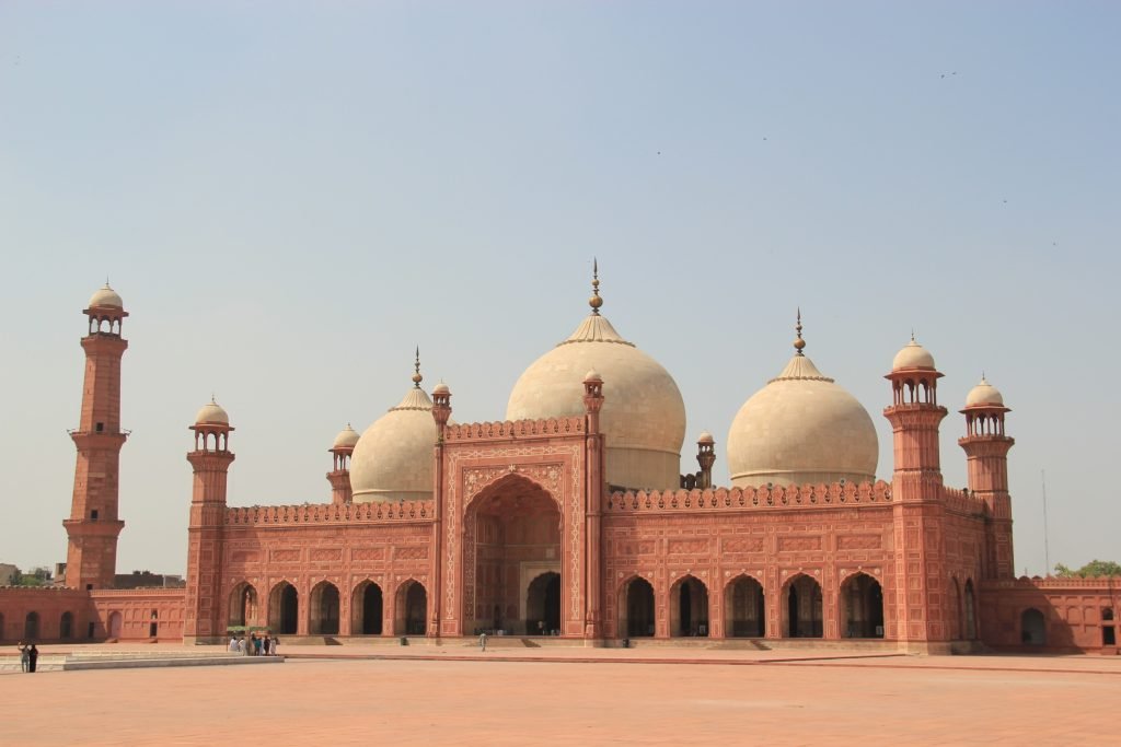 Badshahi Mosque areil view