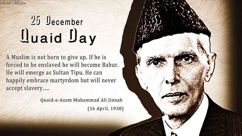 Quaid-e-Azam Muhammad Ali Jinnah Picture with quot