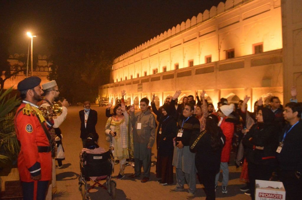 Roshnai Gate Entry at night