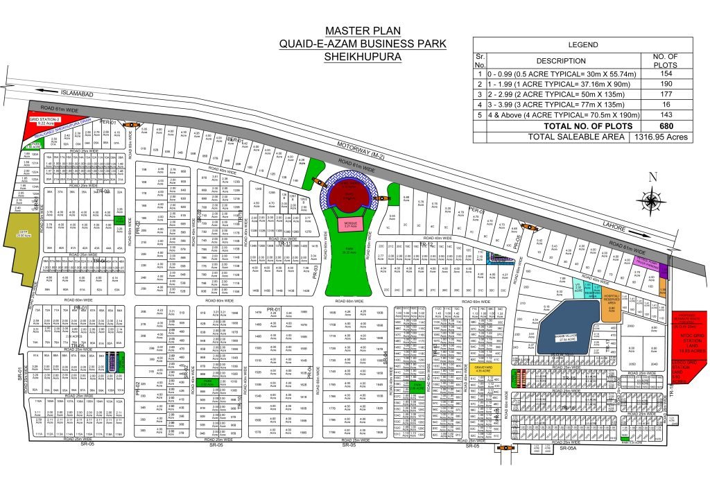 Engineering Specifications and Capacity at Quaid e Azam Interchange